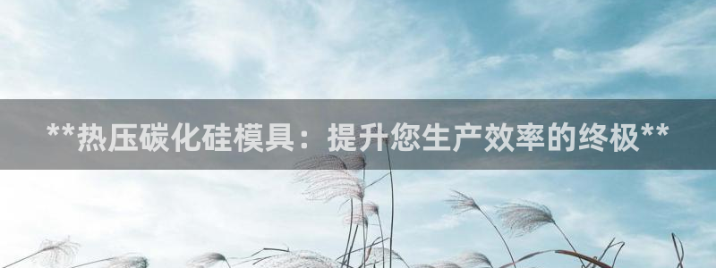 emc易倍：**热压碳化硅模具：提升您生产效率的终极**