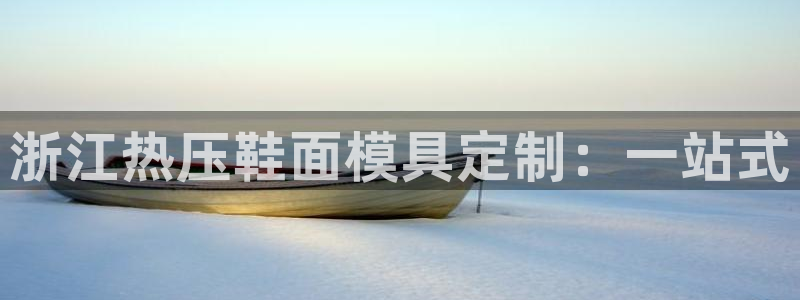 emc易倍是黑台子吗：浙江热压鞋面模具定制：一站式