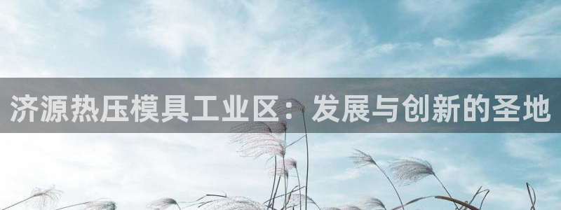 易倍易趣网：济源热压模具工业区：发展与创新的圣地