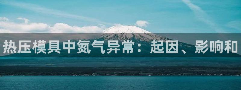 杭州易倍达上班怎么样：热压模具中氮气异常：起因、影响和